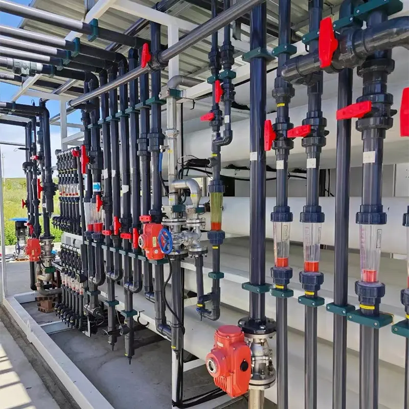 Attrezzature per il trattamento del percolato dell'impianto di incenerimento