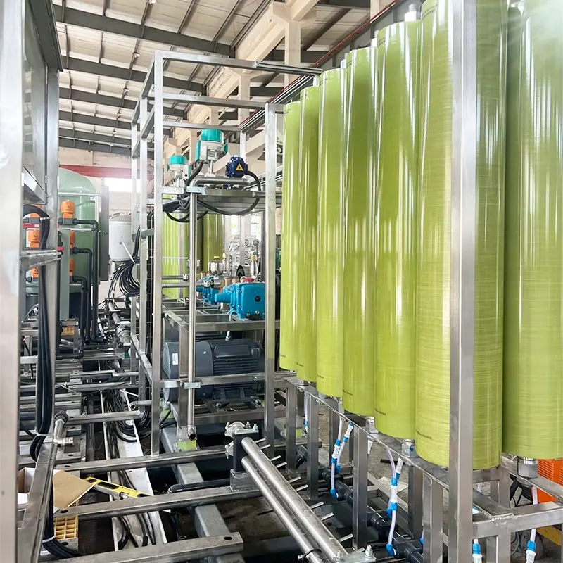 Attrezzature industriali per la desalinizzazione dell'acqua