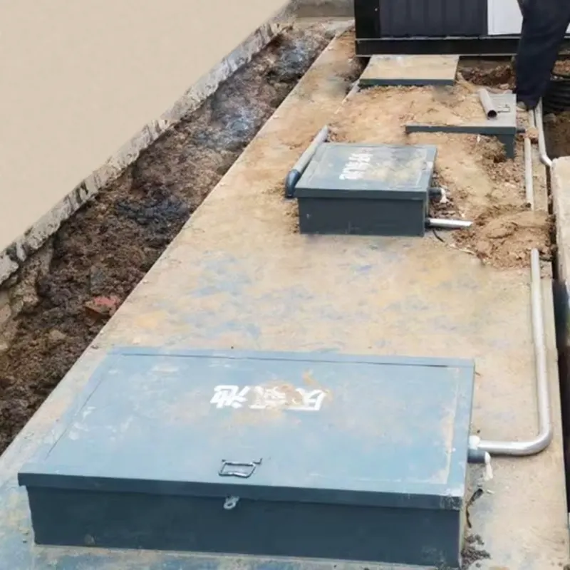 Attrezzature per il riutilizzo delle acque reflue nelle comunità