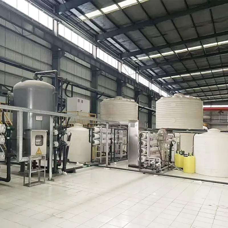 Attrezzature per il riutilizzo delle acque reflue nell'industria petrolchimica